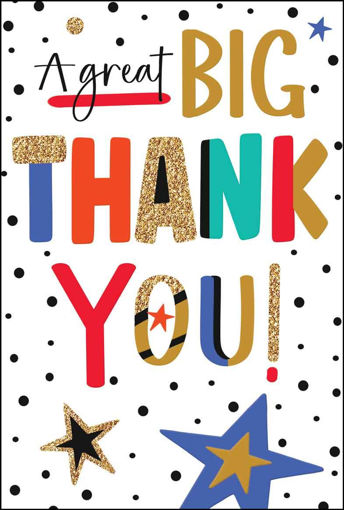 Picture of A GREAT BIG THANK YOU CARD
